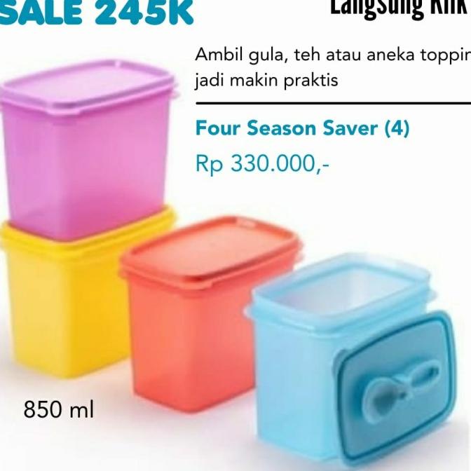 season saver tupperware tempat bumbu