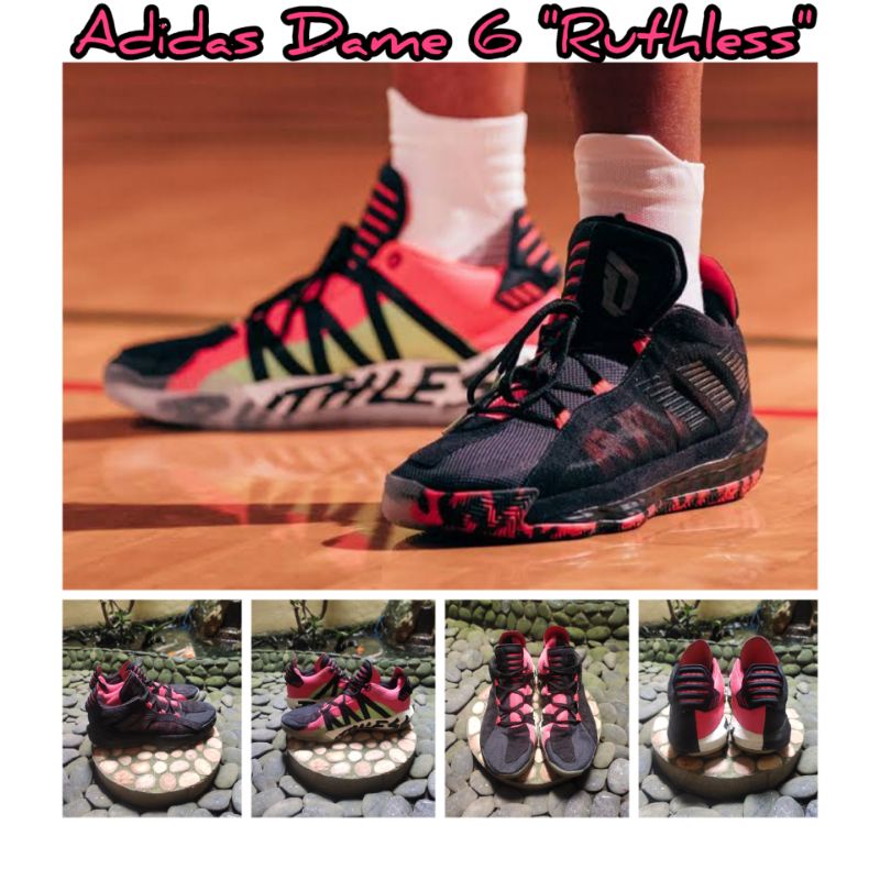 Adidas Dame 6 "Ruthless" - size 42