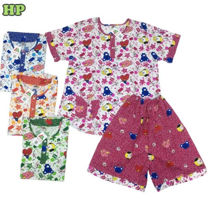 1 seri Baju Tidur Merlin Katun Hotpants Dewasa