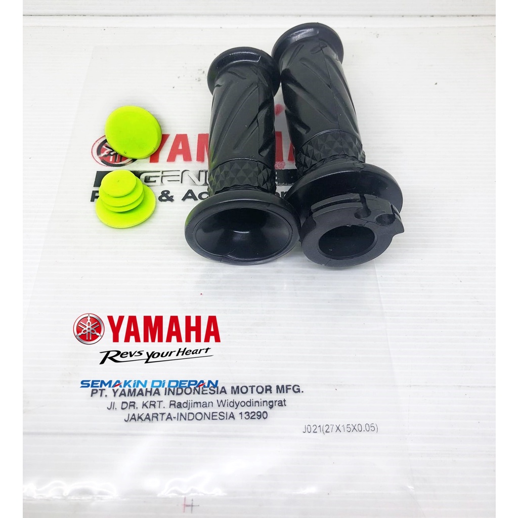 Original hand grip handgrip yamaha nmax xmax lexi free go mx king mio j mio gt mio m3 soul gt xeon + jalu cup