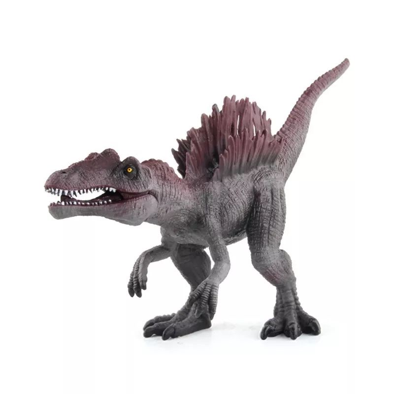 Figure Spinosaurus Triple Finned Mainan Dinosaurus Spinosaurus miniatur pajangan