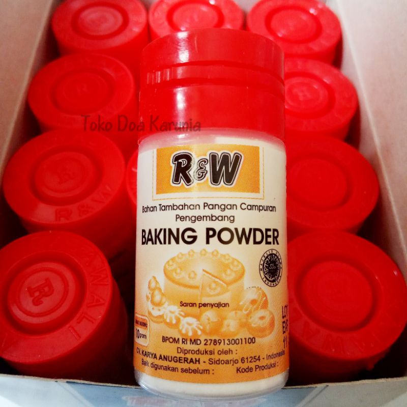 Jual BAKING POWDER Rajawali/R&W kemasan botol 10gram Shopee Indonesia