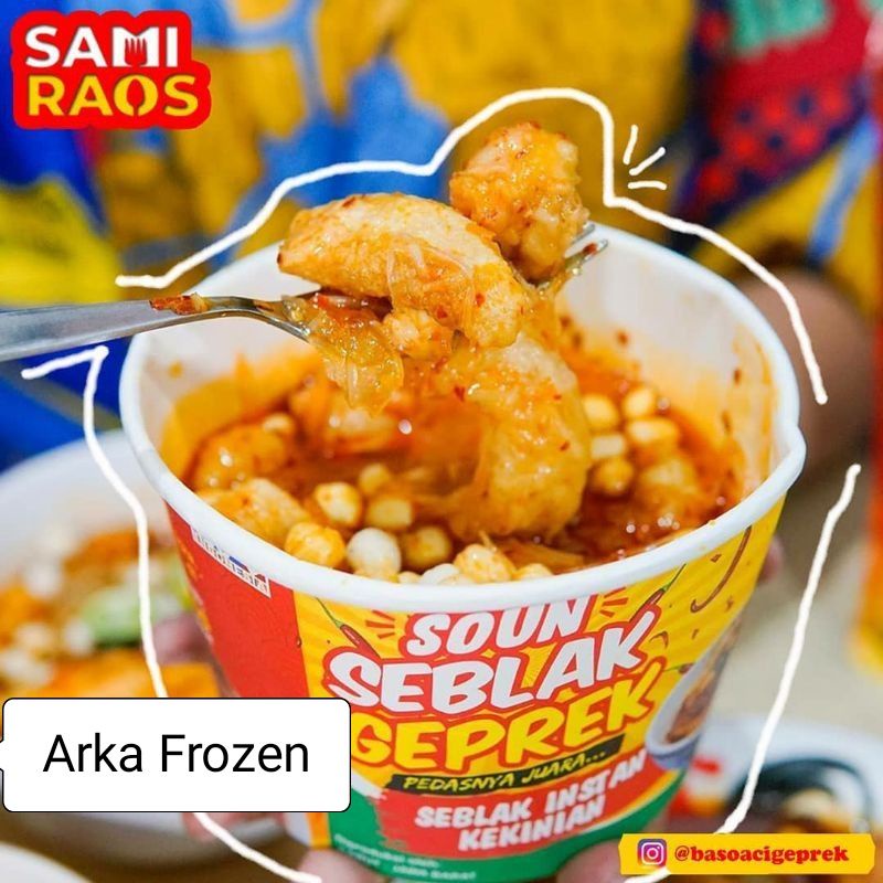 

Arka Frozen [ Soun Seblak Geprek Samiraos