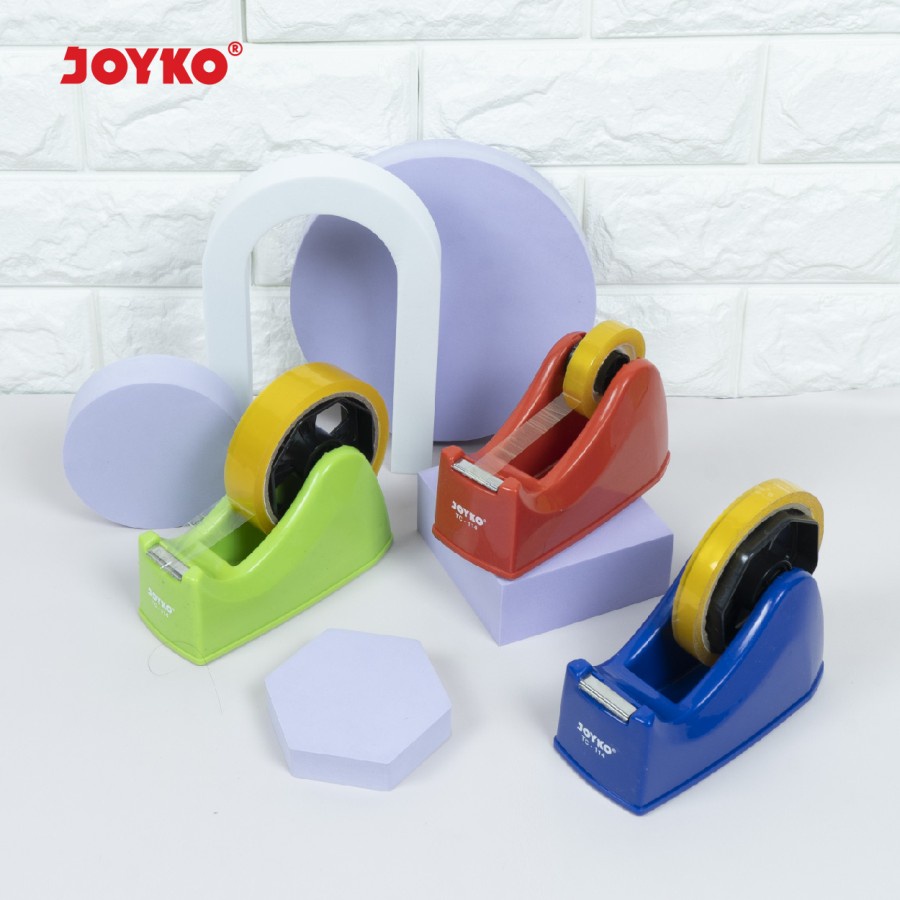 Tape Cutter / Tape Dispenser / Tempat Pemotong Isolasi Joyko TC-114