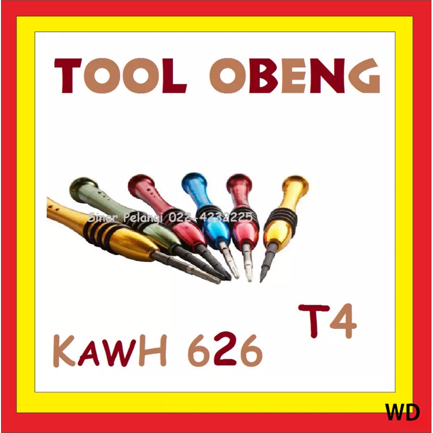 TOOL OBENG ALAT SERVICE HANDPHONE T4 KAWH 626 BESI 902991