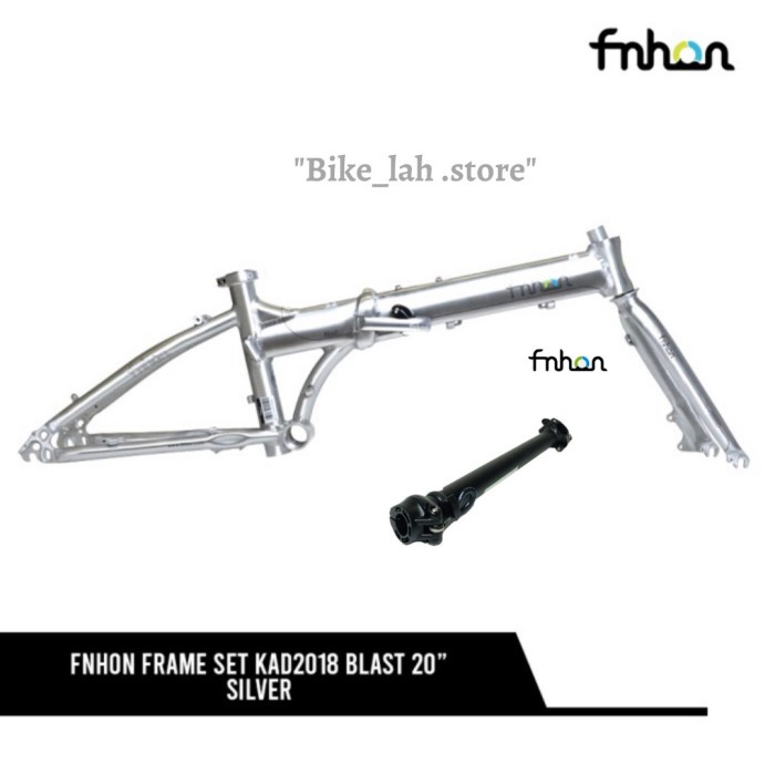 Frame Frame Fnhon Blast Silver Discbrake (Very Rare)