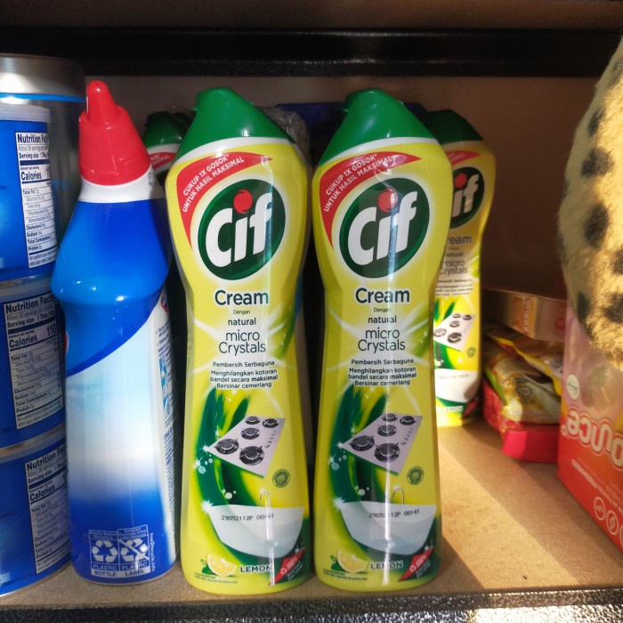 Cleaner Promo Beli 2 Lebih Murah Cif Cream Micro Crystal Lemon 2X660Gr