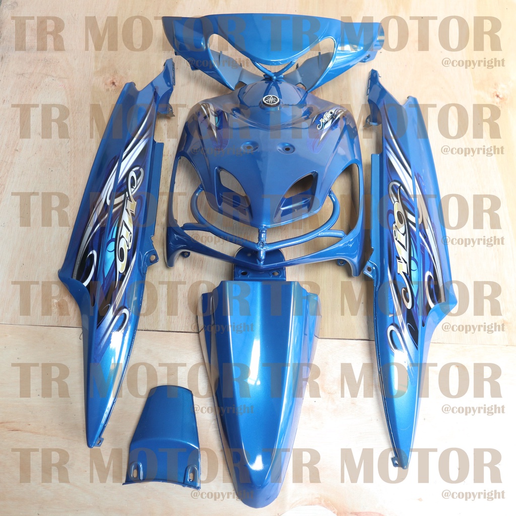 Body Mio Sporty Full Set 2010 Biru Body Halus Mio Sporty Mio New