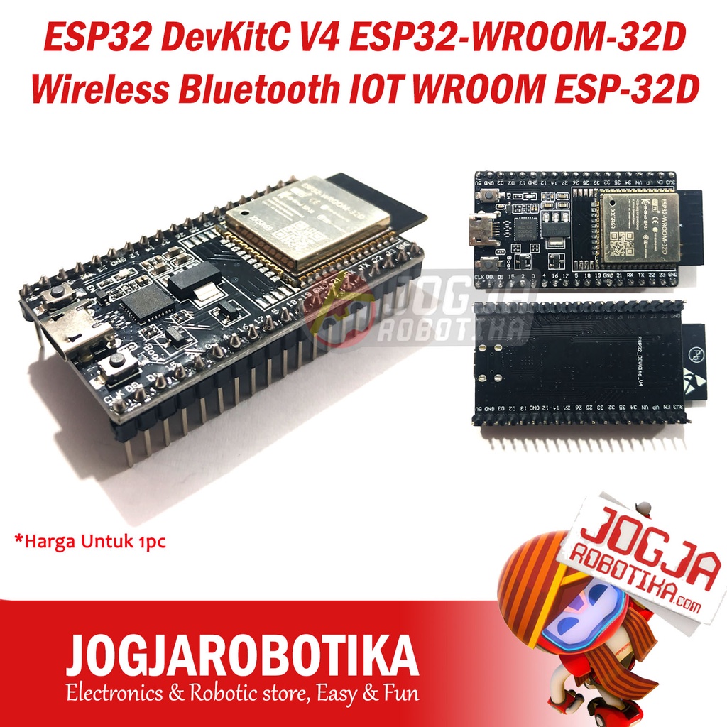 ESP32 DevKitC V4 ESP32-WROOM-32D Wireless Bluetooth IOT WROOM ESP-32D