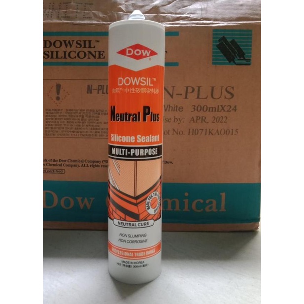

DOWSIL NEUTRAL PLUS SILICONE SEALANT - WHITE 300ML