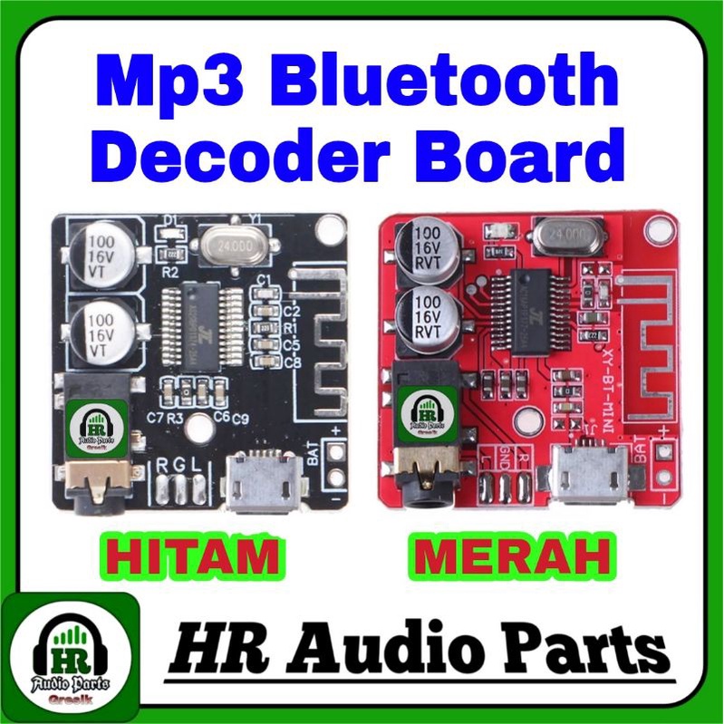 Kit Mp3 Bluetooth 4.1 or Bluetooth 5.0 Decoder Board Mini Stereo Audio