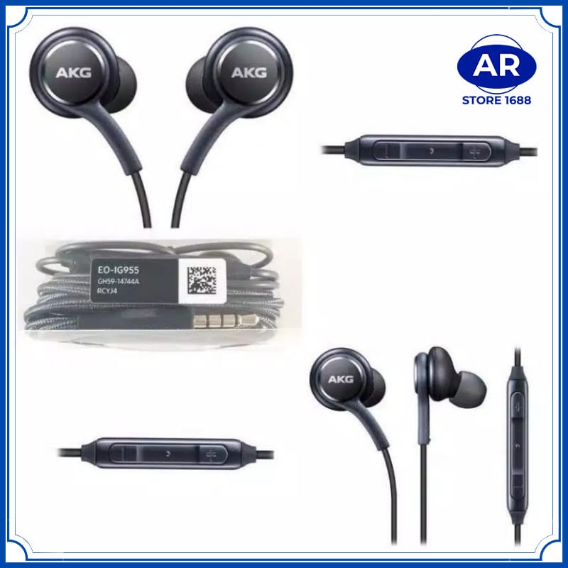 HEADSET SAMSUNG AKG S8 S9 - HANDSFREE SAMSUNG AKG S8 PLUS SUPER BASS