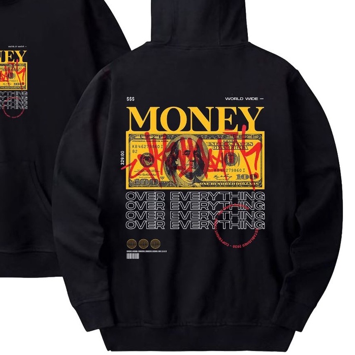 Public - Money Hoodie - Hoodie Pria dan Wanita