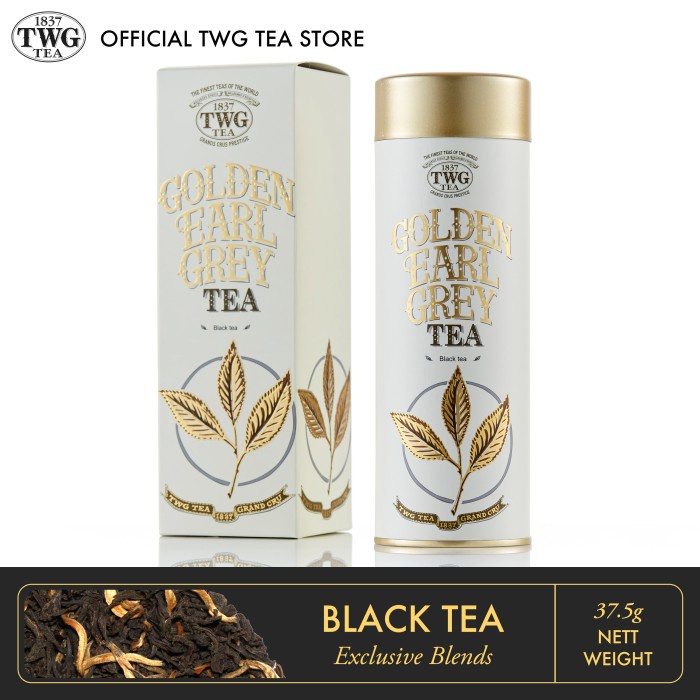 

TWG TEA GOLDEN EARL GREY TEA, HAUTE COUTURE TEA TIN, 100G