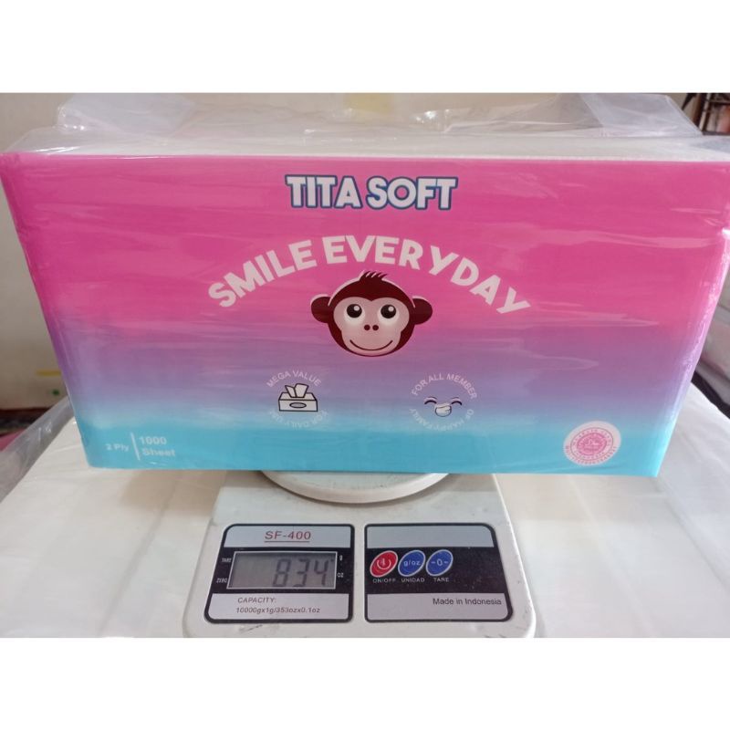 TISSU FACIAL MONTISS 1000 SHEET 2 PLY / TISSU WAJAH / TISU