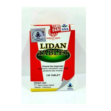 Obat Batu Empedu Lidan Tablet Original