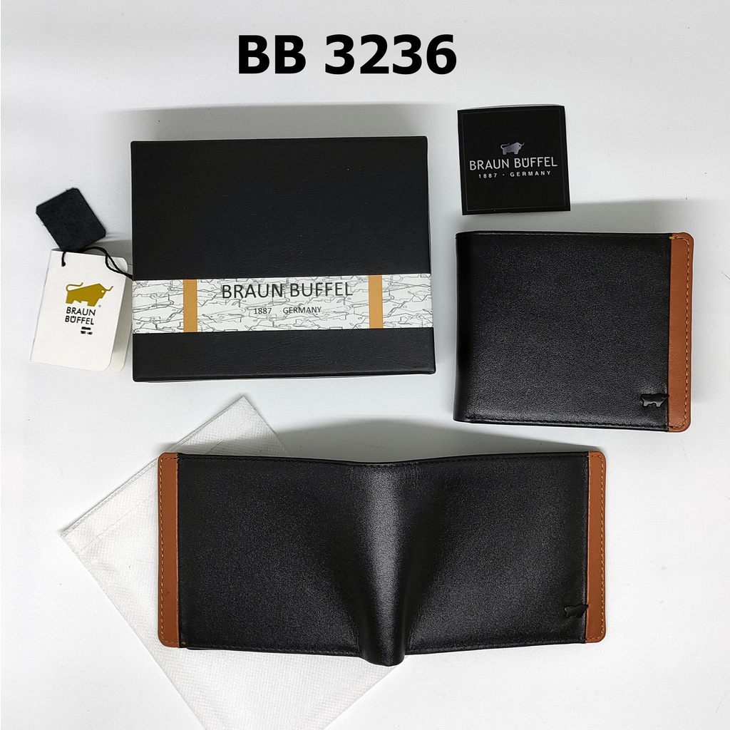 Dompet Pria Kulit Braun Buffel BB 3236 - 12 Kartu - Kulit Asli