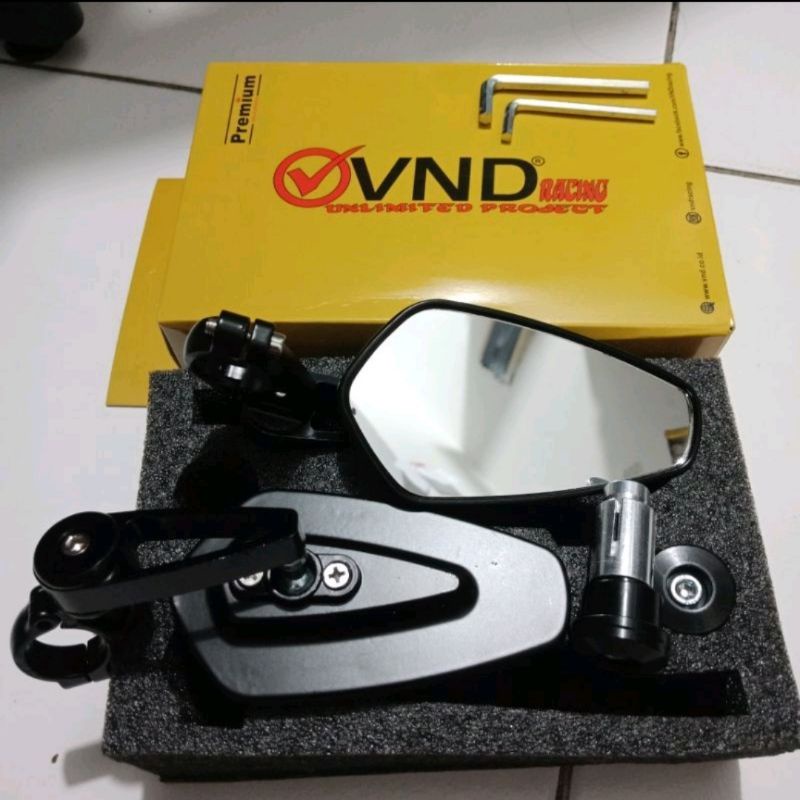 Spion jalu stang oval VND RACING cnc model rizoma buat nmax pcx x max lexi aerox