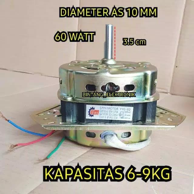 Dinamo Spin mesin cuci Panasonic Dinamo pengering panasonic Motor