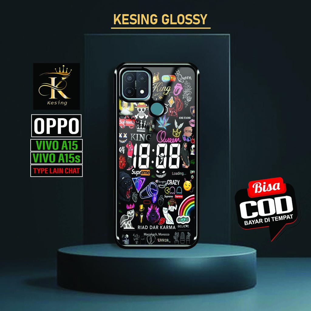Case Oppo A15 / A15S - Case Oppo A15 - Silikon Oppo A15S Terbaru - Case Fashion Oppo - Softcase Oppo