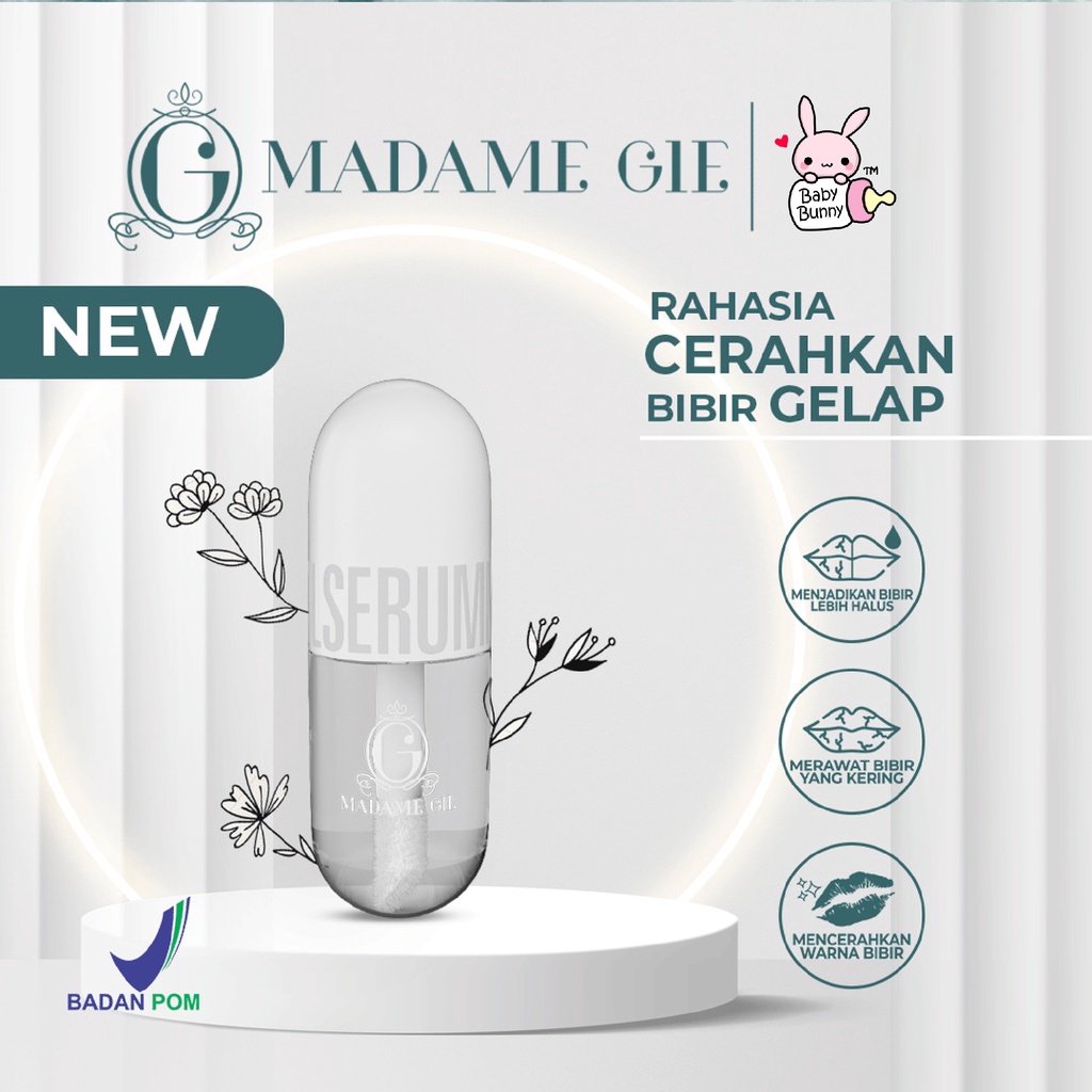❤ BELIA ❤ MADAME GIE #LiPill Serum - Lip Oil Bibir | Lip Serum | BPOM