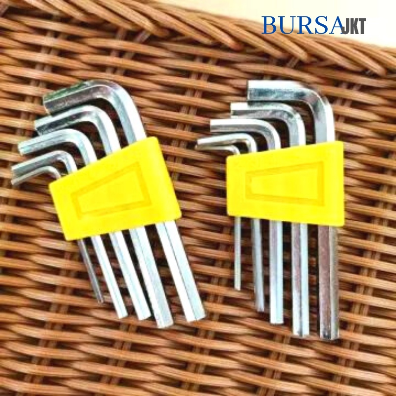 KUNCI L PENDEK MINI ISI 5 PC