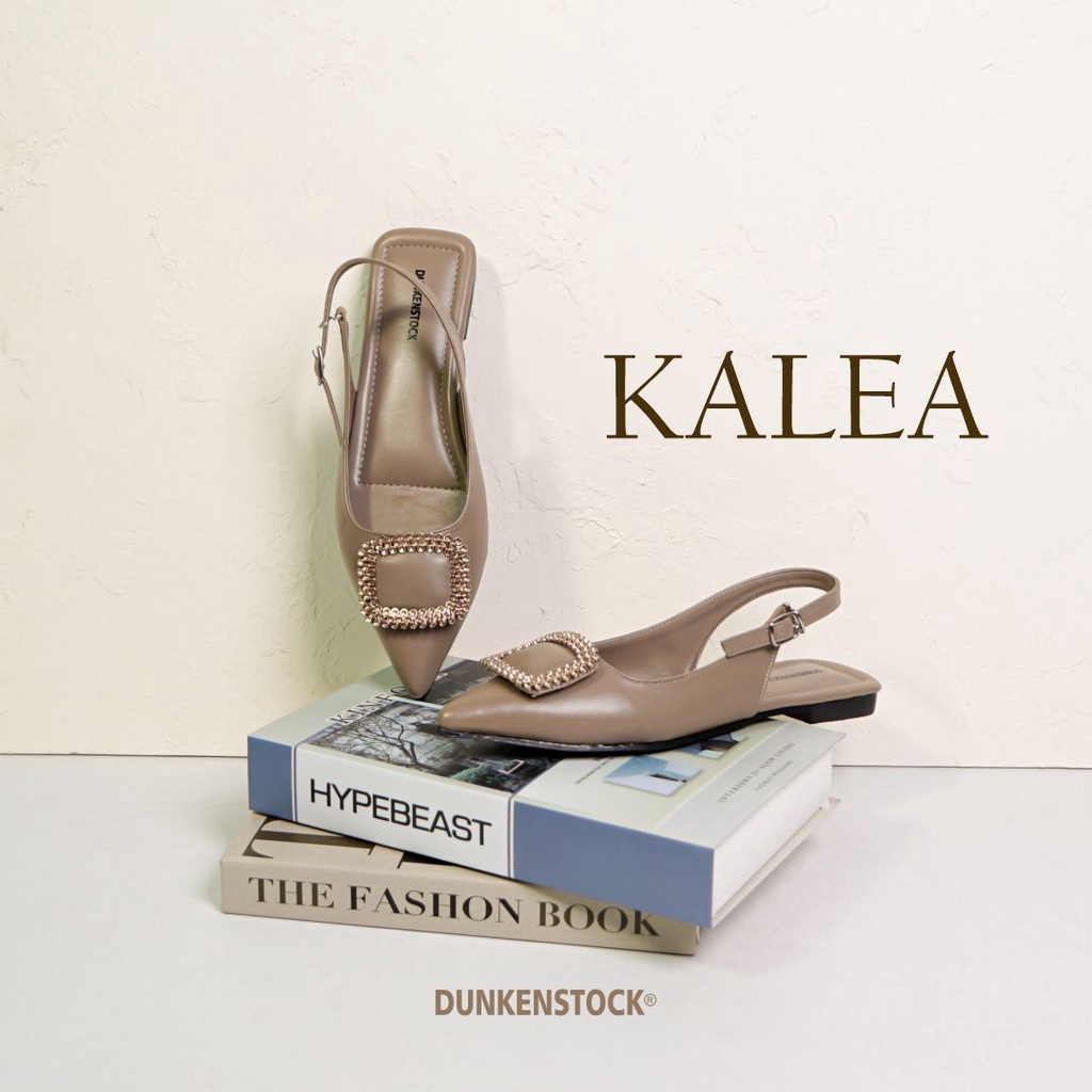 Dunkenstock KALEA Sepatu Flat Tali Wanita Flat shoes slingback terbaru