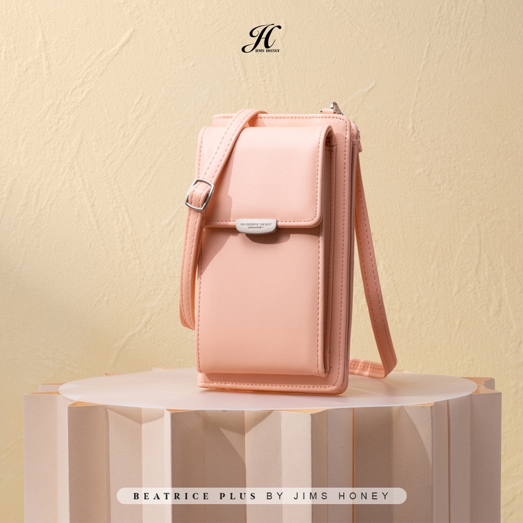 NEW Beatrice Wallet Jimshoney Dompet Hp Trendy Terbaru Original Jims Honey / Sling Wallet Mini