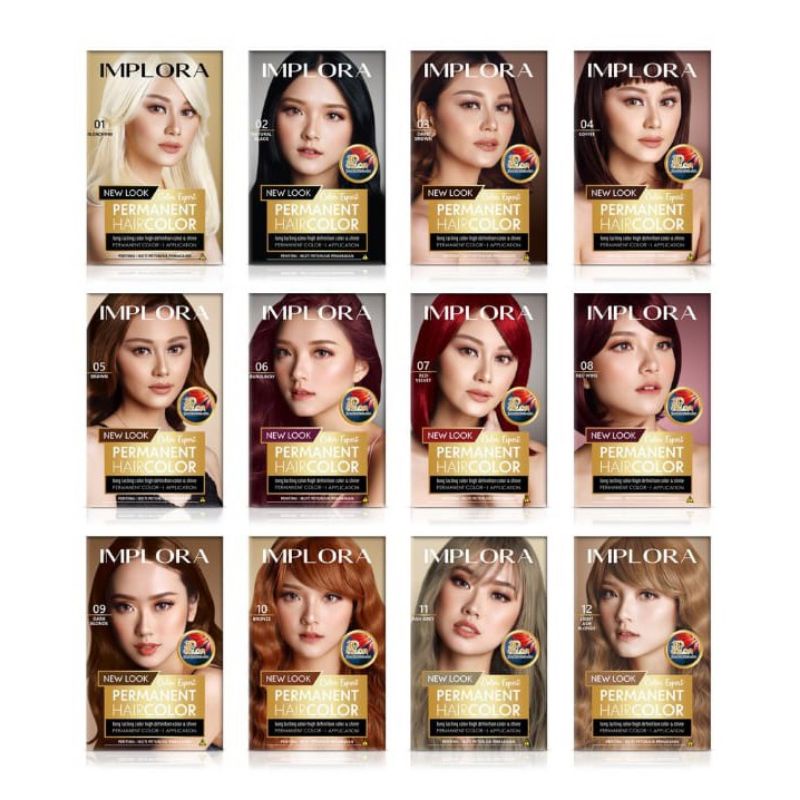 SEMIR IMPLORA | PEWARNA RAMBUT IMPLORA | IMPLORA COLOR