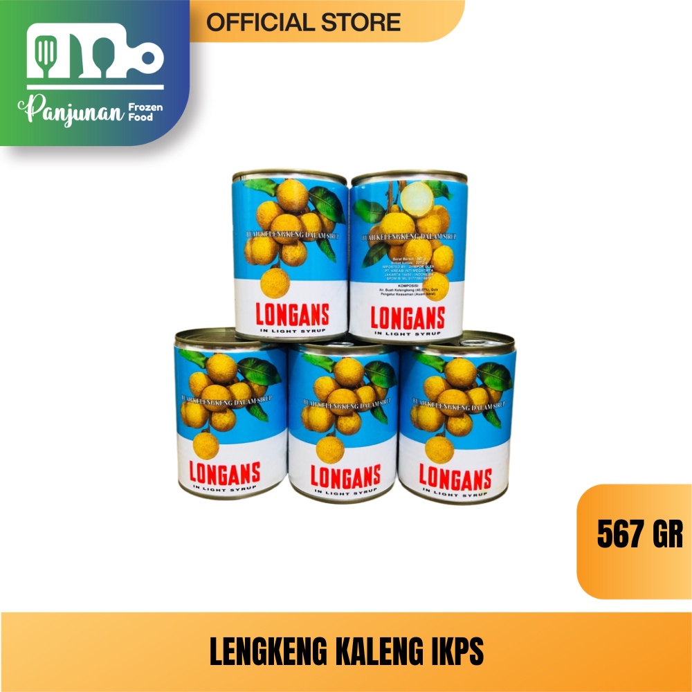 

LONGAN IKPS 565GR (LONGANS IN HEAVY SYRUP / BUAH LENGKENG KALENG)