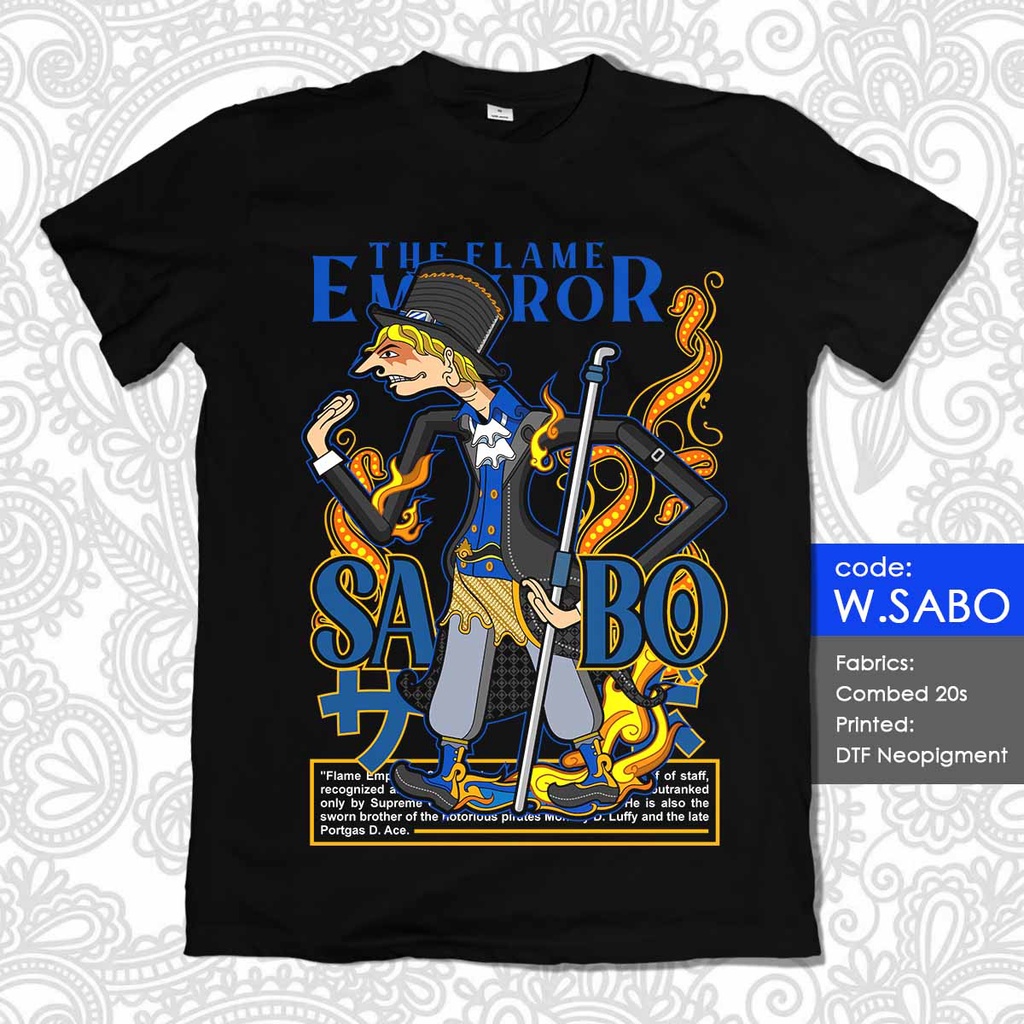 KAOS WAYANG ONE PIECE, UNIK &amp; BEDA DARI YANG LAIN!