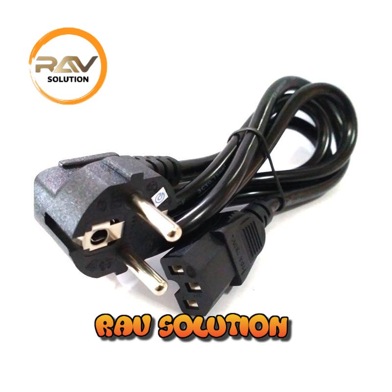 Kabel Power PC Komputer  1.8m /CPU 1.8 meter Cable  - RAV SOLUTION