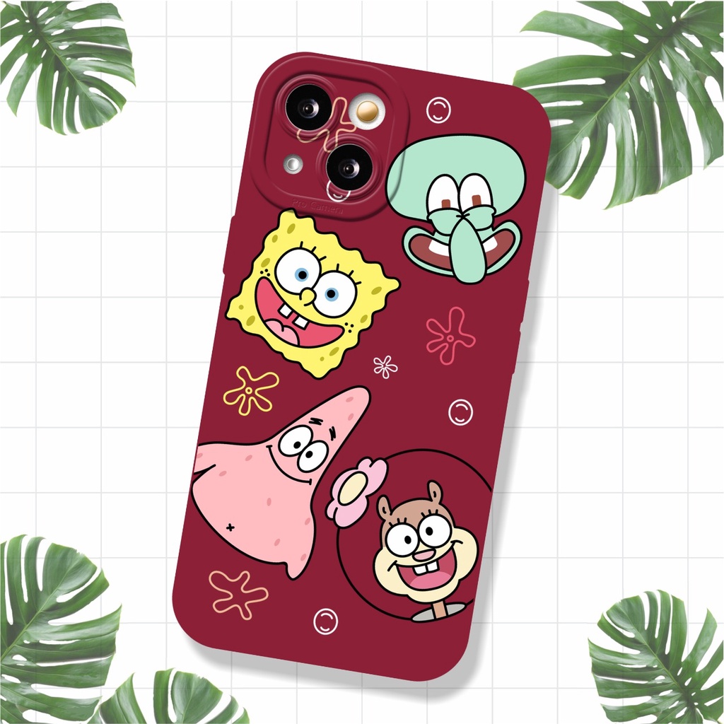 PRINTING PRO CAMERA SPONGEBOB case realme c30 c31 8 5g 6 9 pro 5 10 4g 9i C55 7