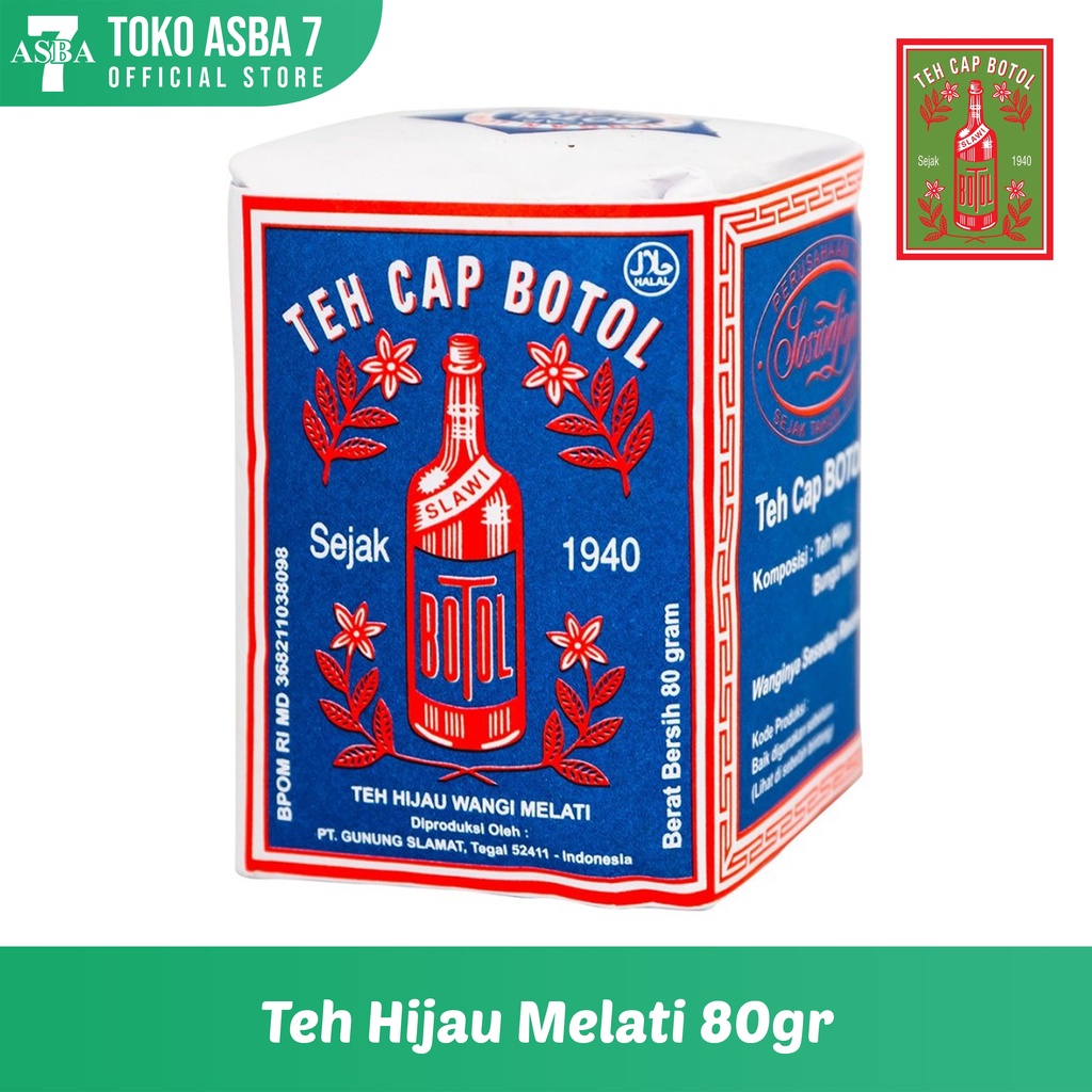 

TEH CAP BOTOL BIRU 80GR