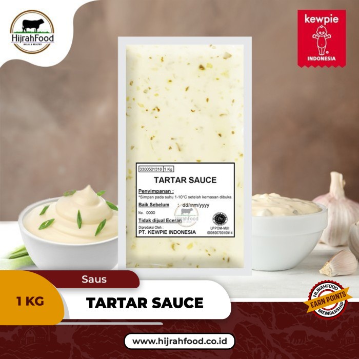 

Kewpie Japanese Tartar Sauce Saus Mayo Tartar Khas Jepang (1 kg)