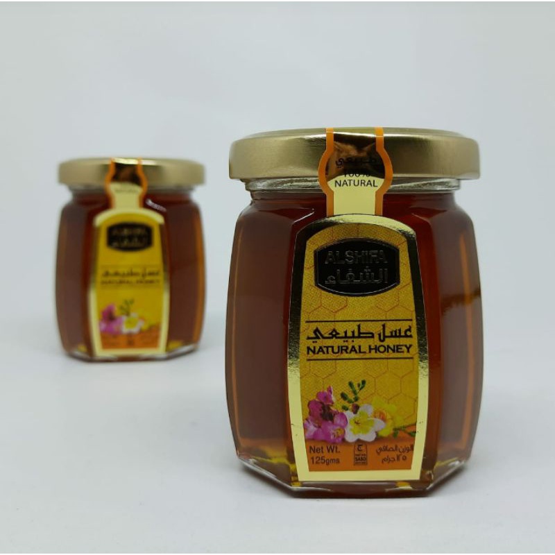 

Madu Murni Asli Import Madu Arab Al Shifa AlShifa 125 gr 125gr Import Arab Saudi ( Madu Asli Arab ) Asli Original 100%