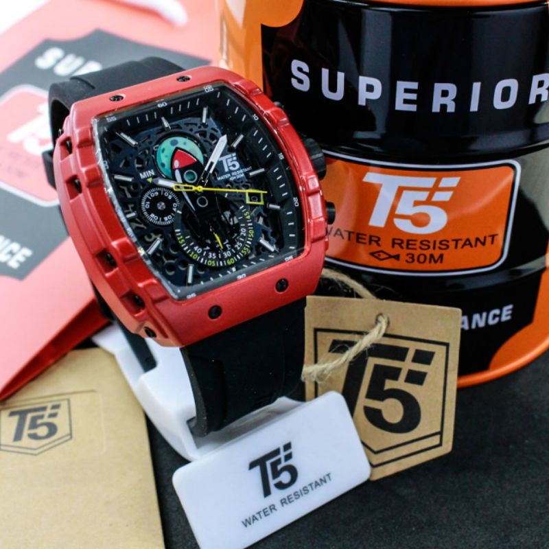 Jam T5 H3941 original H 3941 bergaransi free tin box