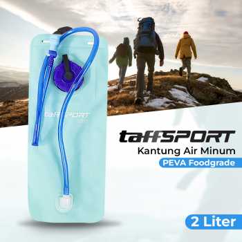 Kantong Air Minum Outdoor Camping Hiking Traveling Mendaki Ekspedisi Adventure Sepeda Running Water Bladder 2 Liter / Kantung Air Minum Sepeda Water Bladder Hydration Backpack / Tempat Air Minum Di Tas Aman / Kantung Kantong Air Minum Lipat Praktis Lentur