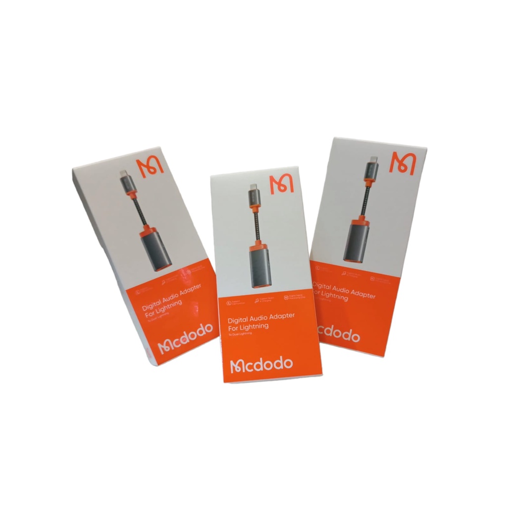 SPLITTER HF IPH MCDODO SAMBUNGAN HEADSET JACK TO LIGHTING CA6340 CA0950 SPLITTER TYPE-C TO JACK CA75