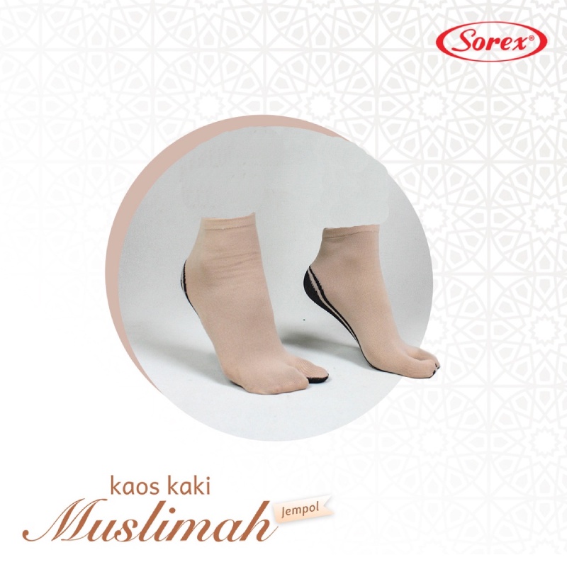 Sorex K5811 | Kaos Kaki Jempol Muslimah Fashion Wanita Akesoris Muslimah COD Kusumawardani Malang
