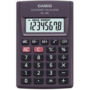 

Calculate Casio Hl-4A Pocket Calculator