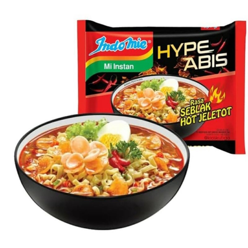 

Indomie Hype Abis Seblak / Indomie Goreng Rasa Seblak