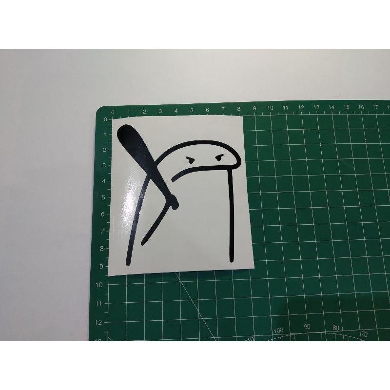 

cutting stiker flork meme