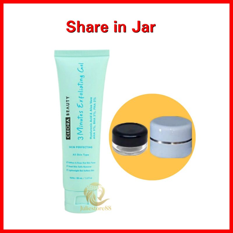 (SHARE IN JAR) CLEORA BEAUTY 3 Minutes Exfoliating Gel