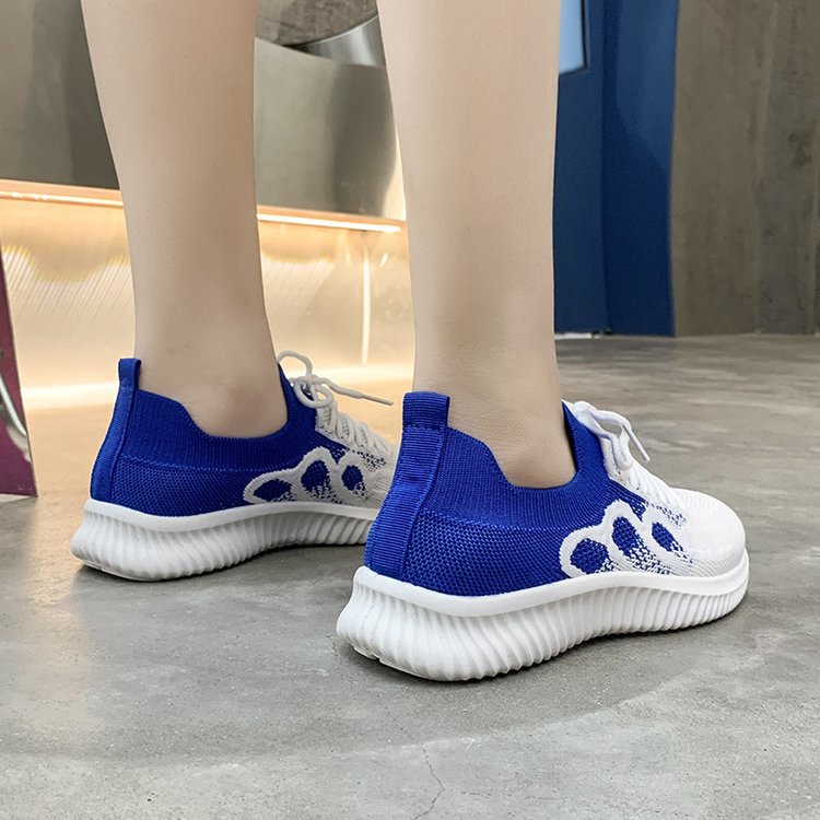 Gobra ♕ SEP021 (Tanpa Kotak) Sepatu Sneakers Wanita Simple 2 Warna Sporty Model Korea Fashion Casual Sport Santai Olahraga Import