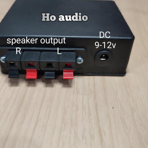 amplifier mini 12 volt stereo ampli mini 12v rakitan pam8610 pam 8610