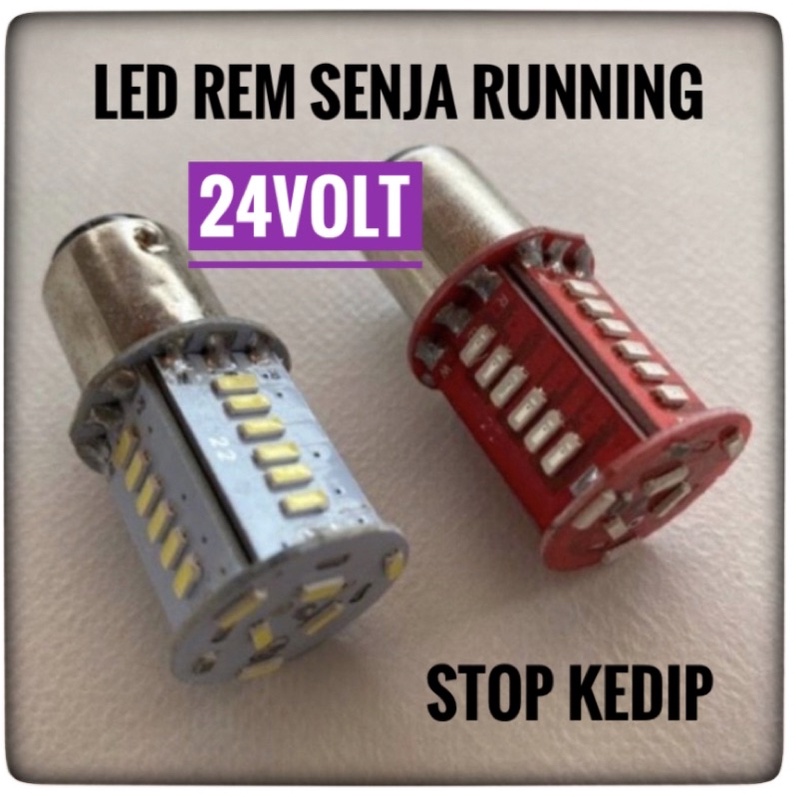 24VOLT - REM KAKI 2 RUNNING KEDIP UNTUK BIS/TRUK