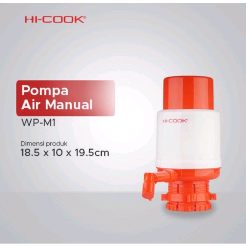 POMPA GALON MANUAL HI-COOK