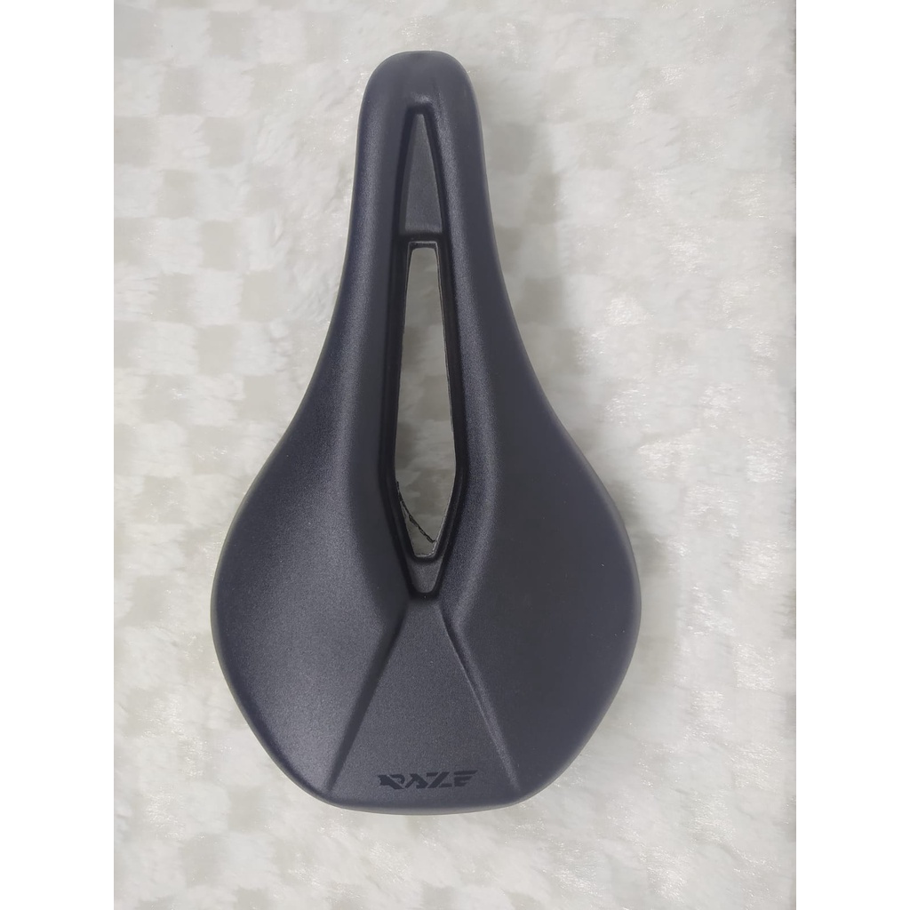 Sadel saddle jok raze short nose gel sepeda roadbike lipat mtb