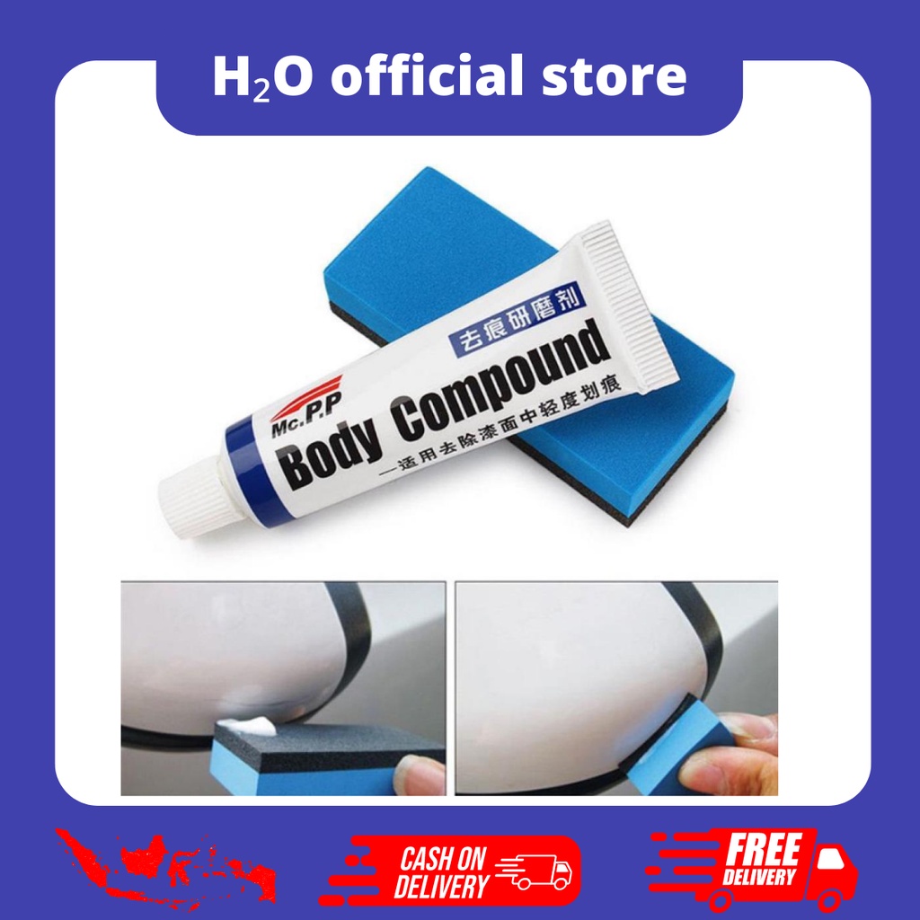 Penghilang Baret Lecet Mobil Compound Body Poles Kompon / Coumpound poles